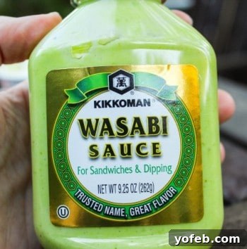 Wasabi Mayonnaise in a bowl