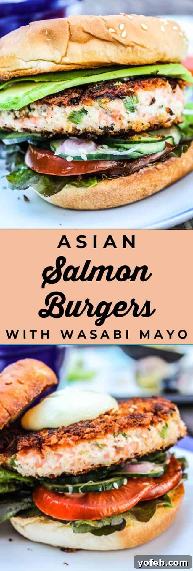 Asian Salmon Burgers