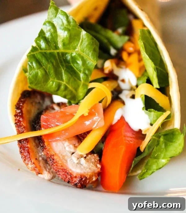 Smoky BBQ Pork Tenderloin Wraps 3 Barbeque Pork Tenderloin Wraps
