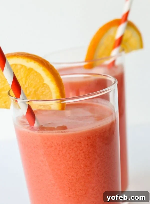June Glow Fizz 2 Refreshing Orange Grenadine Ginger Ale Punch