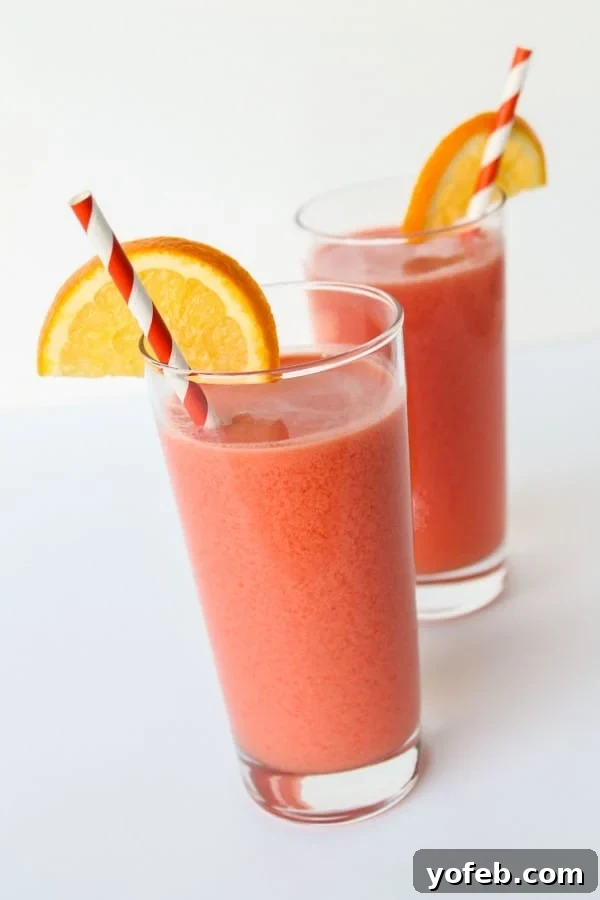 Easy Orange Grenadine Ginger Ale Party Punch