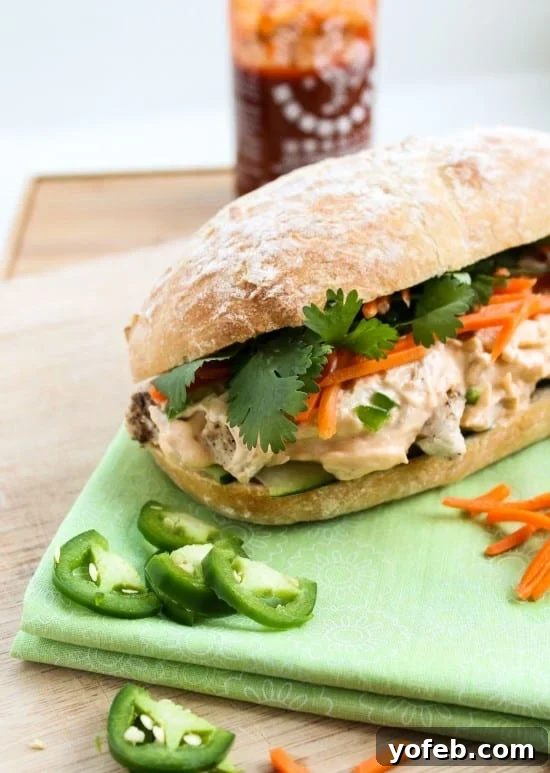 Leftover Turkey Asian Sandwich (Turkey Banh Mi)