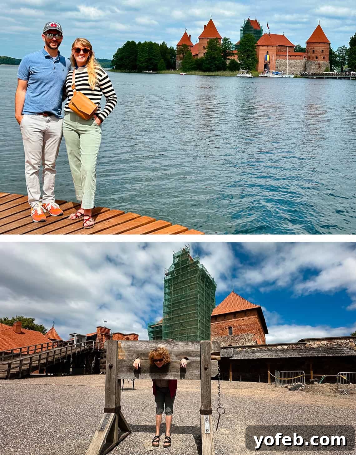 Unlock the Charm of the Baltics 36 The stunning Trakai Island Castle, resembling a fairytale fortress on the water.