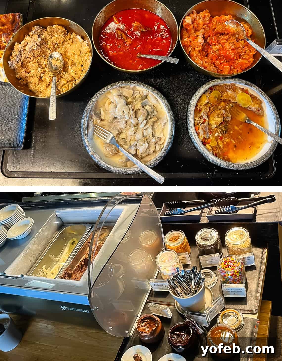 Unlock the Charm of the Baltics 62 A generous breakfast spread at a hotel in Estonia, featuring a variety of hot and cold dishes.