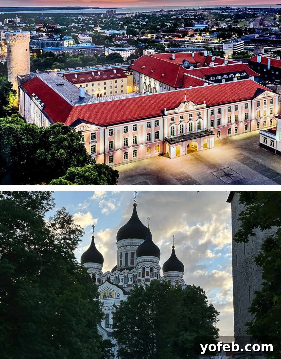 Unlock the Charm of the Baltics 73 The historic Tallinn Parliament building, built on the ancient foundations of Toompea Castle.