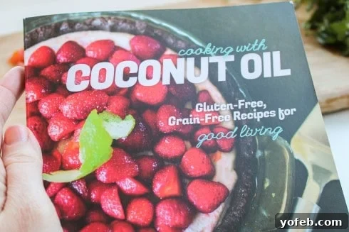 Elizabeth Nyland's 'Cooking with Coconut Oil' cookbook cover