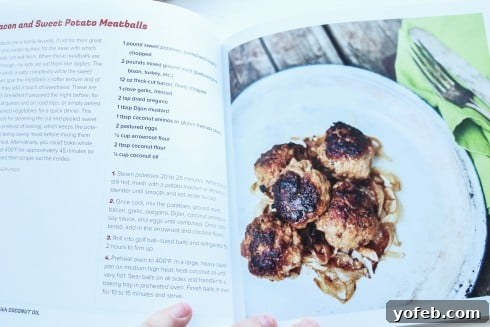 Bacon and Sweet Potato Meatballs from 'Cooking with Coconut Oil'