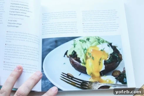 Poached Eggs over Portobello Caps from 'Cooking with Coconut Oil'