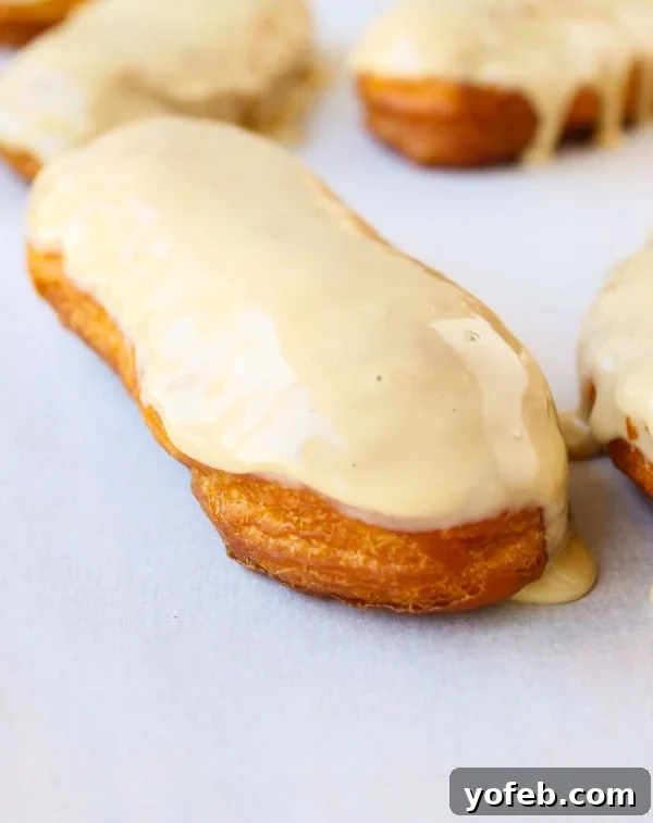 Simple 30-Minute Maple Bars 16 Finished 30-Minute Maple Bars with glossy maple glaze