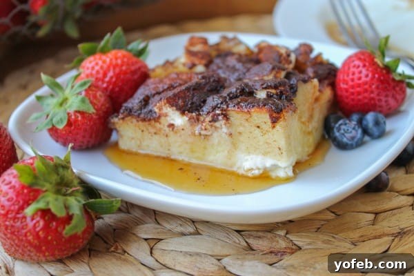 Decadent Cream Cheese French Toast Casserole 6 Easy French Toast Casserole Recipe