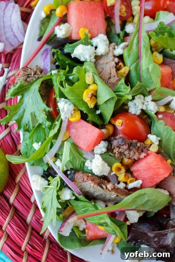 Grilled Steak and Watermelon Salad with Zesty Lime-Corn Vinaigrette 4 Panoramic view of San Francisco skyline and bay