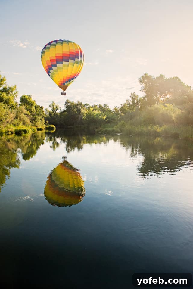 Quick Sausage & Broccoli Skewers with Zesty White Bean Salad 5 Breathtaking hot air balloon against a vibrant sky, symbolizing sustained effort