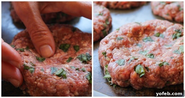 Mediterranean Caprese Burger with Artichoke Pesto 9 Caprese Burger with Artichoke Pesto Sauce | thefoodcharlatan.com