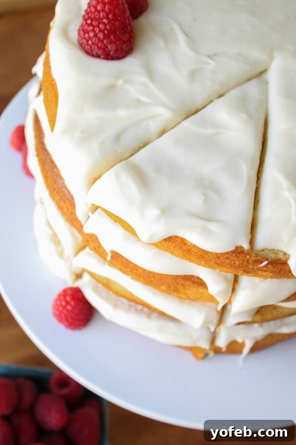 Heavenly Coconut Layers 4 Assembled Coconut Layer Cake with visible layers and frosting