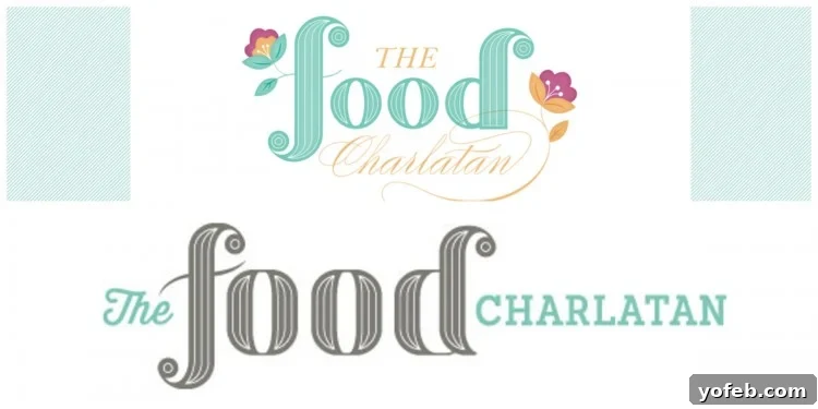 The Food Charlatan's Exciting Blog Redesign 2 The Food Charlatan's New Design! A visually appealing blog refresh