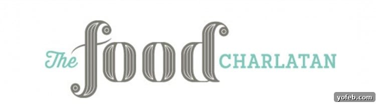 The Food Charlatan's Exciting Blog Redesign 3 The Food Charlatan's Cleaner New Design Logo and Header