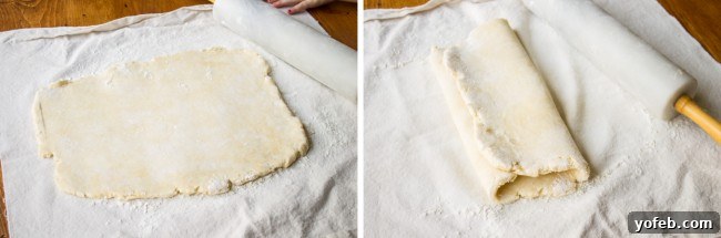 Sweet Cranberry Dulce de Leche Hand Pies 10 Second Fold of Pie Dough for Layers