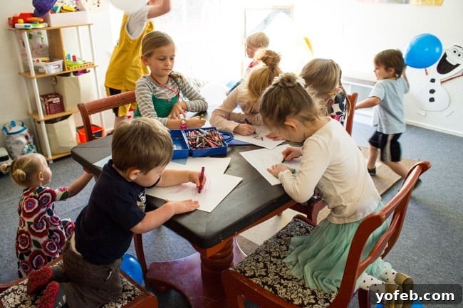 Frozen Coloring Activity for Kids Frozen Character Coloring Activity for Kids