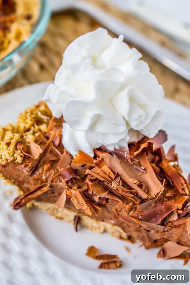 Golden Honey Chocolate Cloud 2 Decadent Chocolate Honey Chiffon Pie, perfect for dessert