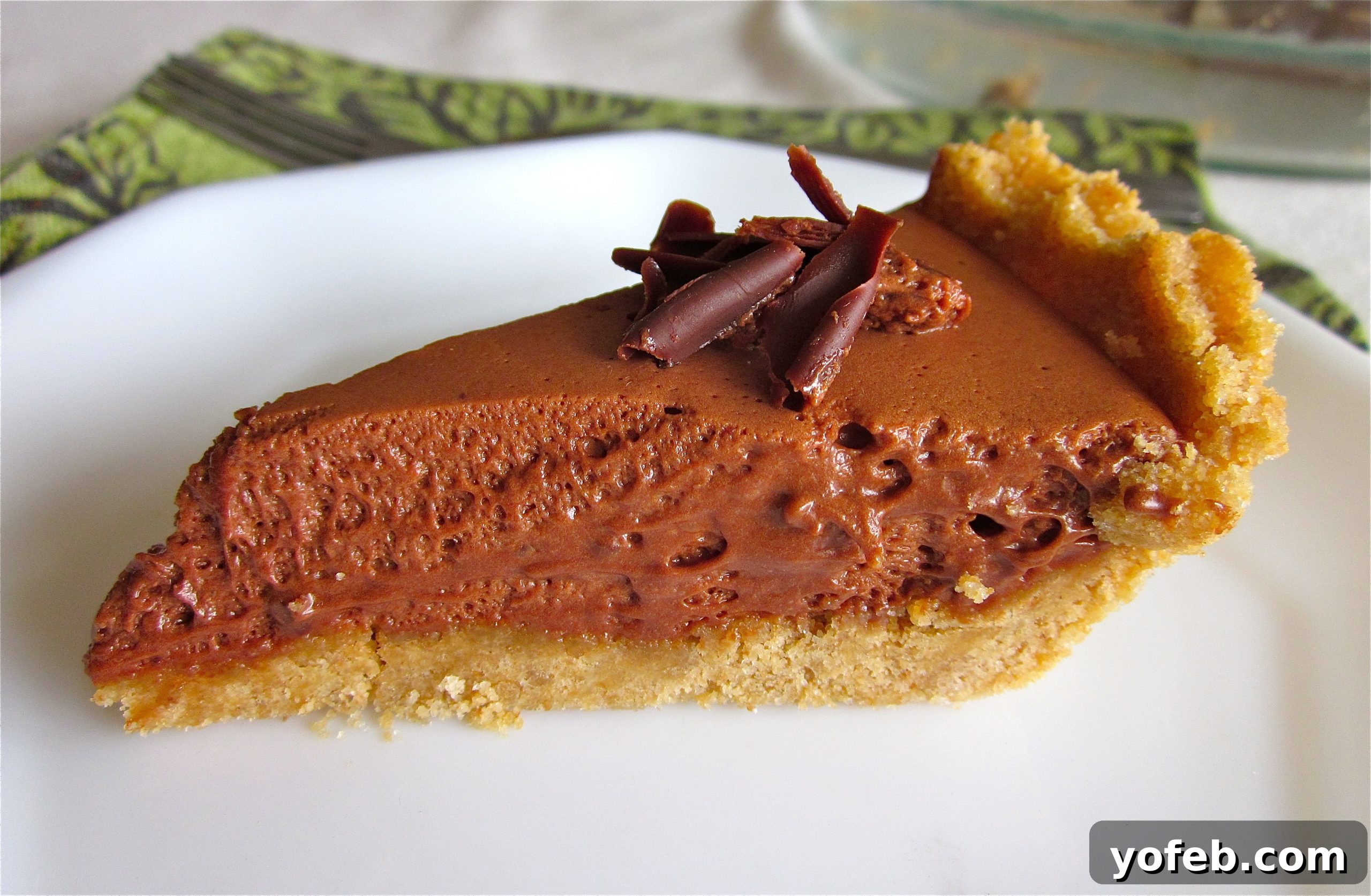 IMG_2019 Original photo of Chocolate Honey Chiffon Pie
