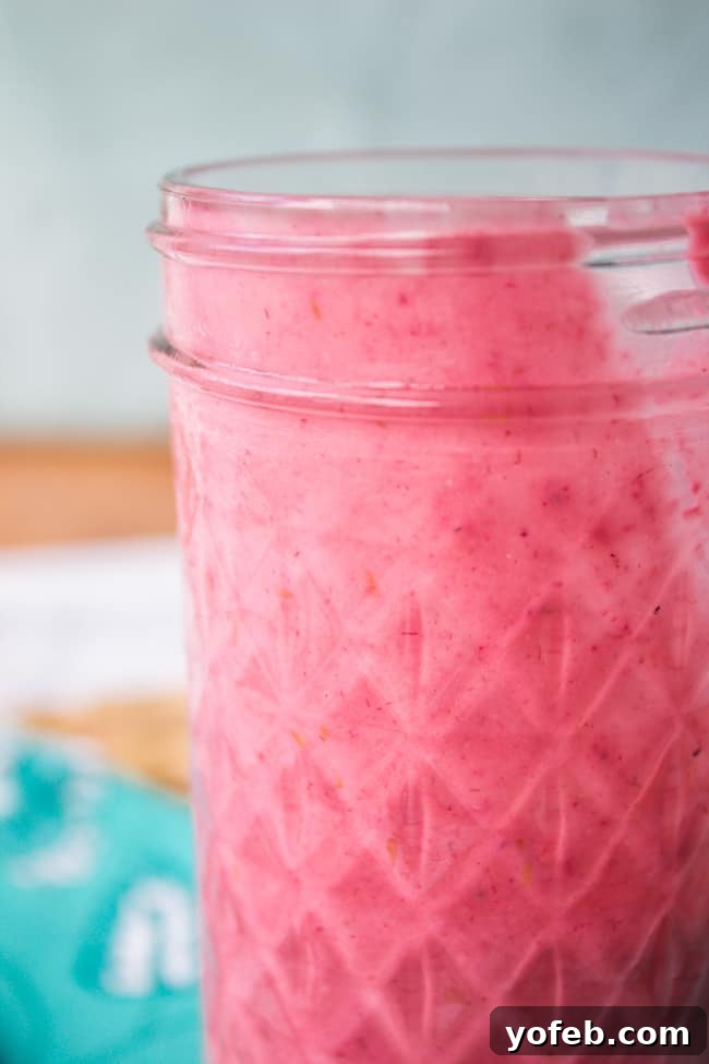Raspberry Peanut Butter Bliss 3 Healthy Raspberry Peanut Butter Smoothie for a Fast Breakfast
