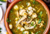 Vibrant Green Chicken Pozole in Minutes