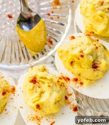 Classic Creamy Coleslaw Recipe with Tangy Dressing 16 Classic Deviled Eggs from The Food Charlatan